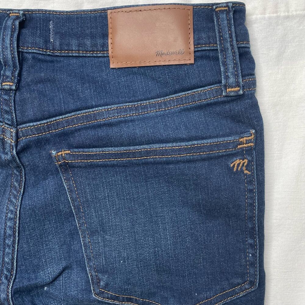 Madewell 9" Mid Rise Skinny Jeans Size 27 Women's Cotton Slim Fit Stretchy - Picture 6 of 8